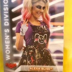 WWE Women's Division RAW - Card Alexa Bliss